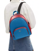 Coach Court Backpack In Colorblock