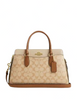 Coach Darcie Carryall In Blocked Signature Canvas