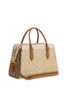 Coach Darcie Carryall In Blocked Signature Canvas