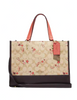 Coach Dempsey Carryall In Signature Canvas With Heart And Star Print