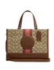 Coach Dempsey Carryall In Signature Jacquard With Stripe And Coach Patch