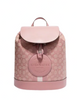 Coach Dempsey Drawstring Backpack In Signature Jacquard With Coach Patch And Stripe