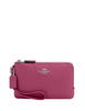 Coach Double Corner Zip Wristlet