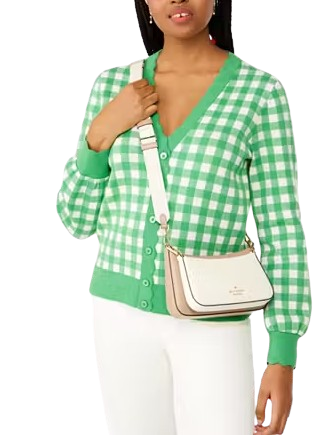Kate Spade New York Duet Colorblock Saffiano Leather Crossbody