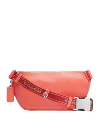 Coach Elias Belt Bag In Colorblock Signature Canvas