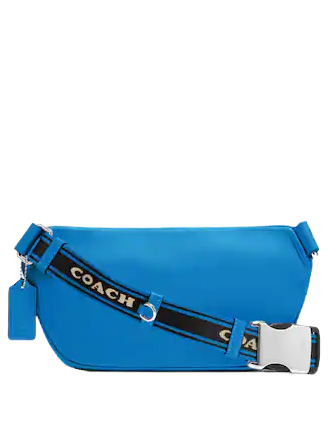 Coach Elias Belt Bag In Colorblock Signature Canvas