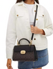 Coach Eliza Top Handle In Signature Canvas