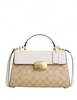 Coach Eliza Top Handle In Signature Canvas