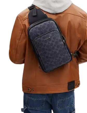 Coach Ethan Pack In Signature Denim | Brixton Baker Coach Ethan Pack In Signature Denim | Brixton Baker