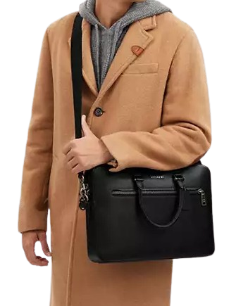Coach slim briefcase cheap