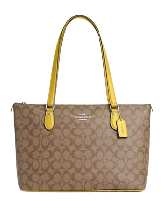 Coach Gallery Tote In Signature Canvas