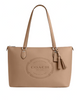 Coach Gallery Tote With Coach Heritage
