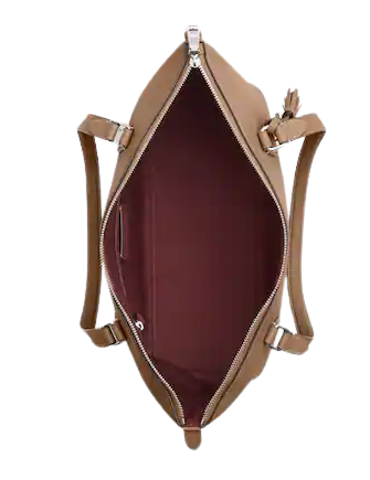 Coach Gallery Tote With Coach Heritage