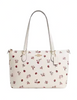 Coach Gallery Tote With Ladybug Floral Print