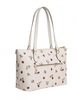 Coach Gallery Tote With Ladybug Floral Print