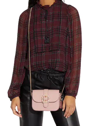 Coach Gemma Crossbody With Jeweled Buckle