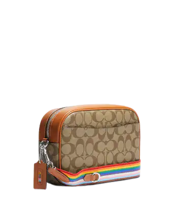 Coach Jamie Camera Coach Jamie Camera Bag In Signature Canvas With Patches | Brixton Baker