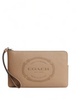 Coach Large Corner Zip Wristlet With Coach Heritage