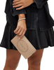 Coach Large Corner Zip Wristlet With Coach Heritage