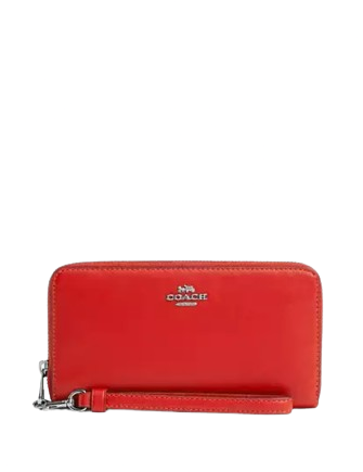 Coach Long Zip Around Wallet