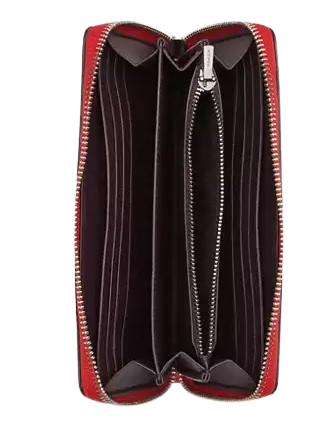 Coach Long Zip Around Wallet