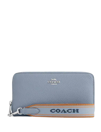 Coach Long Zip Around Wallet