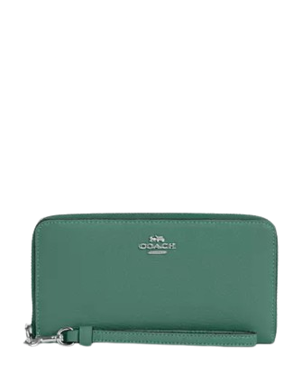 Coach Long Zip Around Wallet