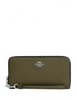 Coach Long Zip Around Wallet