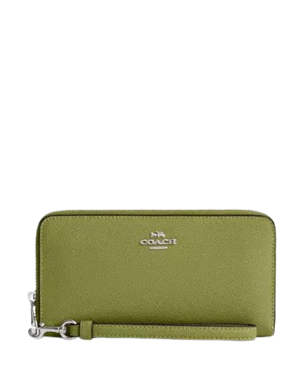 Coach Long Zip Around Wallet