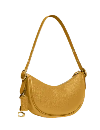 Coach purse yellow leather shop