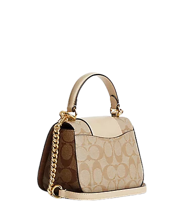 Coach Lysa Top Handle In Signature Canvas | Brixton Baker Coach Lysa Top Handle In Signature Canvas | Brixton Baker