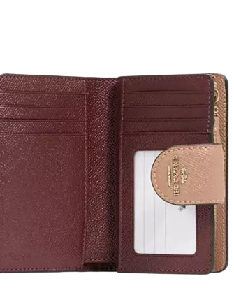 Coach Medium Corner Zip Wallet