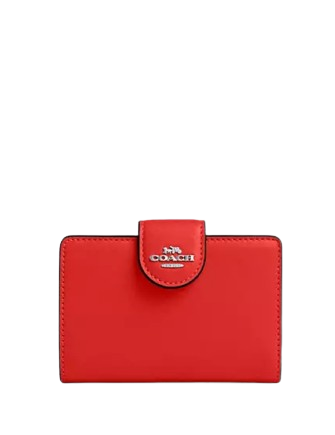 Coach Medium Corner Zip Wallet