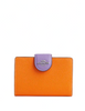 Coach Medium Corner Zip Wallet In Colorblock