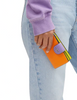 Coach Medium Corner Zip Wallet In Colorblock