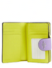 Coach Medium Corner Zip Wallet In Colorblock