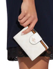 Coach Medium Corner Zip Wallet In Signature Canvas