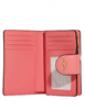 Coach Medium Corner Zip Wallet With Mini Vintage Rose Print