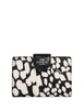 Coach Medium Corner Zip Wallet With Spotted Animal Print