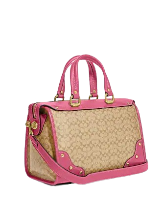 Coach, Bags, Coach Authentic Leather Speedy Style Bag