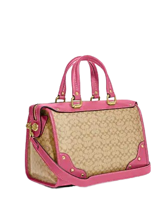 Coach monogram satchel shop