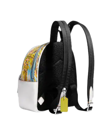 Coach Mini Court Backpack With Hawaiian Print