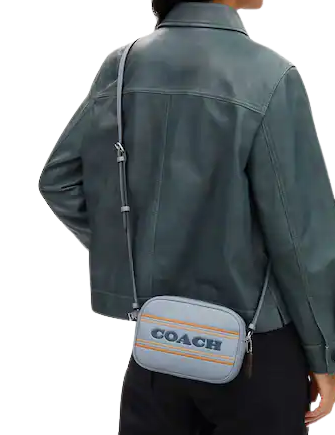 Coach, Bags, Coachminijamie Camerabag With Varsity Stripe