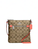 Coach Mini Rowan File Bag In Signature Canvas