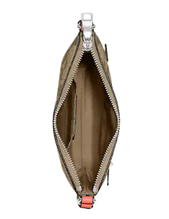 Coach Mini Rowan File Bag In Signature Canvas