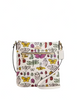 Coach Mini Rowan File Bag With Creature Print