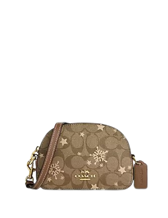 ★2way! COACH ★ コーチ Serena Satchel In Signature Canvas Coach Serena Satchel In Signature Canvas | Brixton Baker