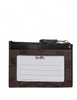 Coach Mini Skinny Id Case In Signature Canvas