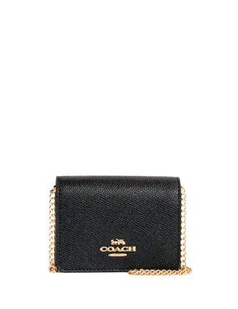 Coach Mini Wallet On A Chain