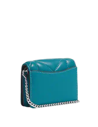 coach mini purse with chain